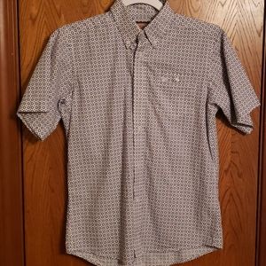 Boys Wrangler Button Down Size L